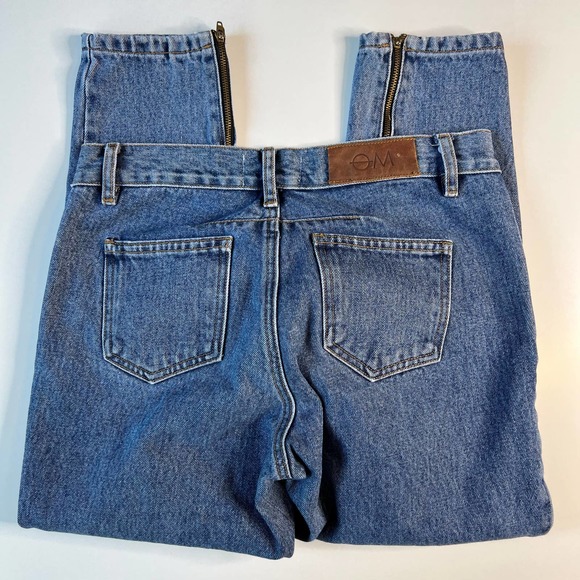 Objects Without Meaning Boy Zip Denim Jeans Fly-Button Medium Wash Pants Size 27 - Picture 12 of 12